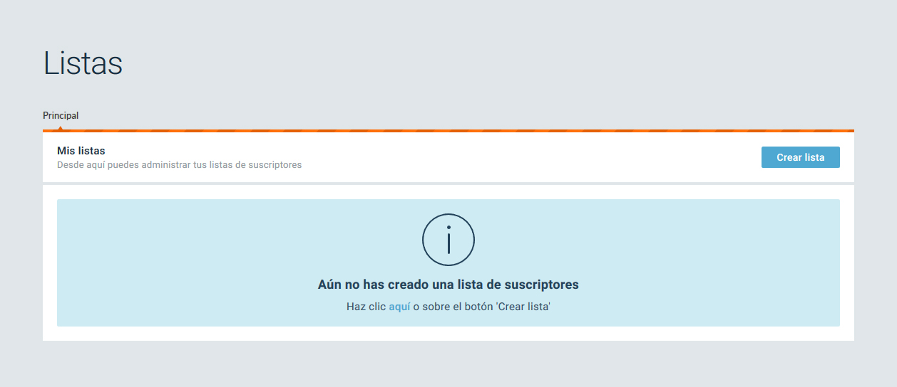 lista email marketing