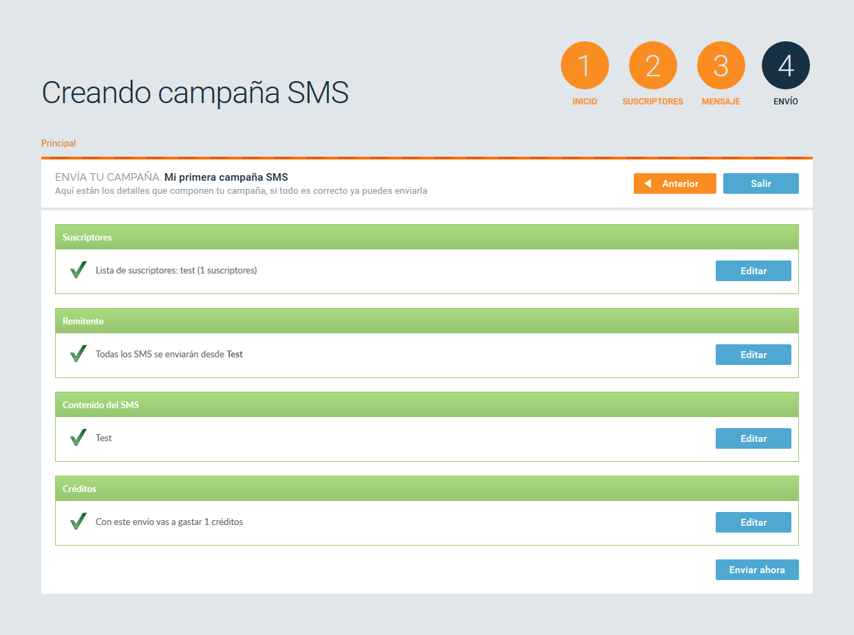 paso 4 sms